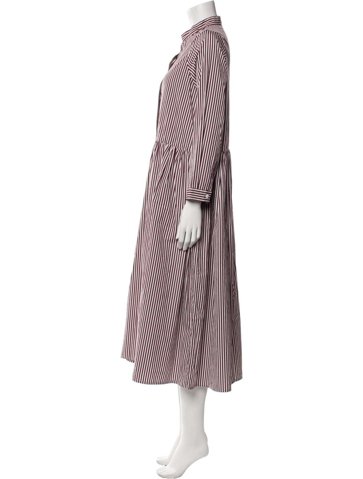 Bergfabel Striped Midi Length Dress w/ Tags