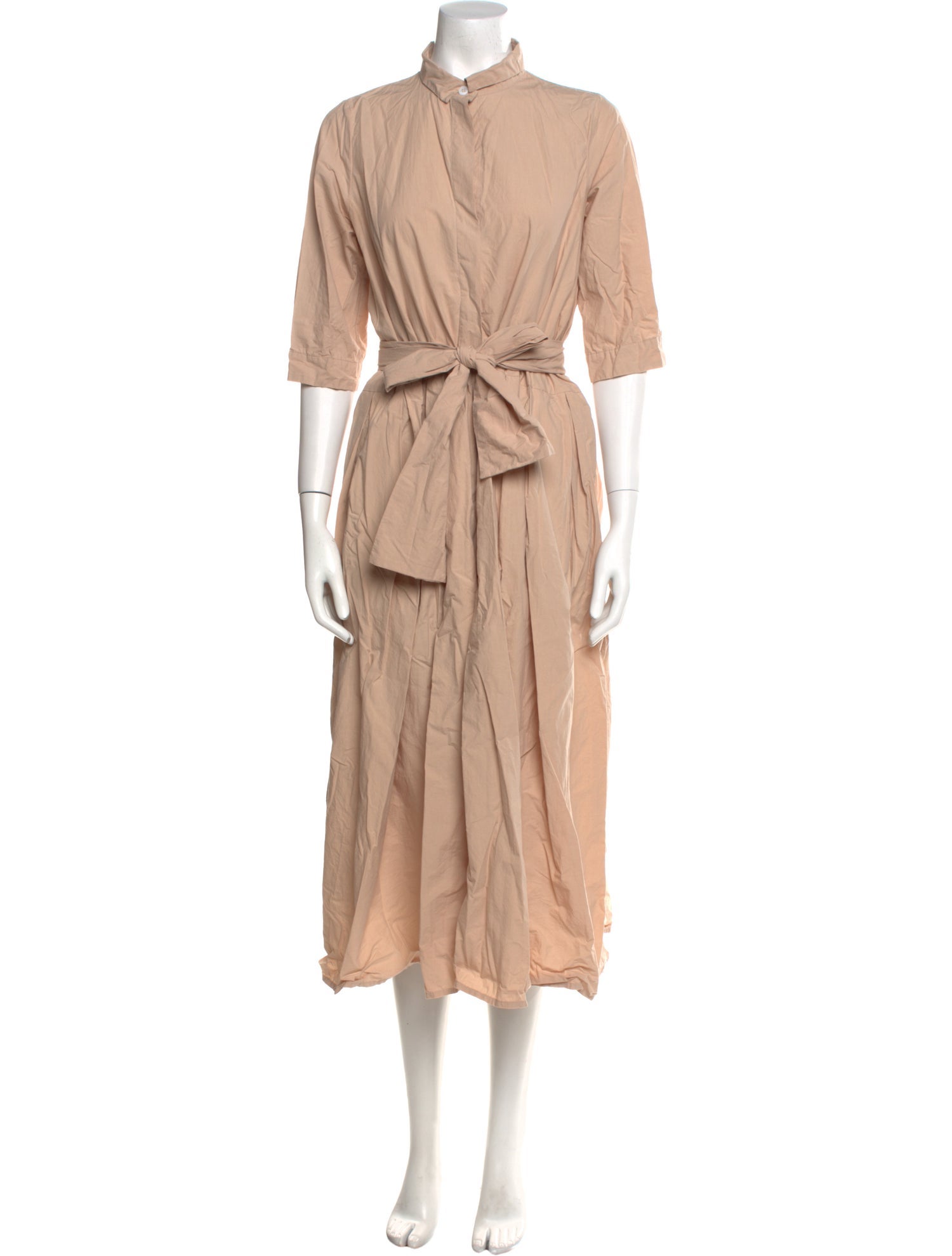 Bergfabel Mock Neck Midi Length Dress