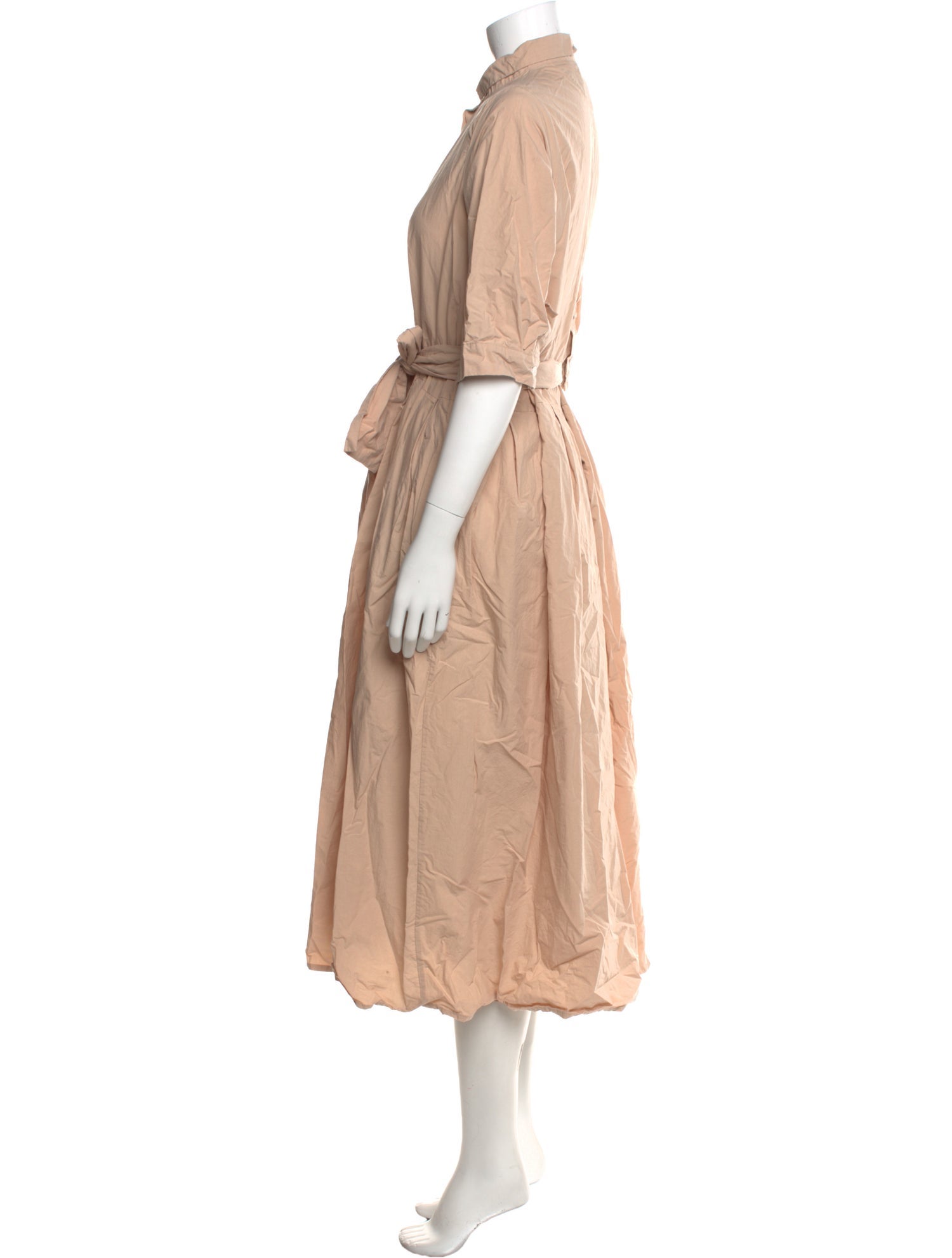 Bergfabel Mock Neck Midi Length Dress