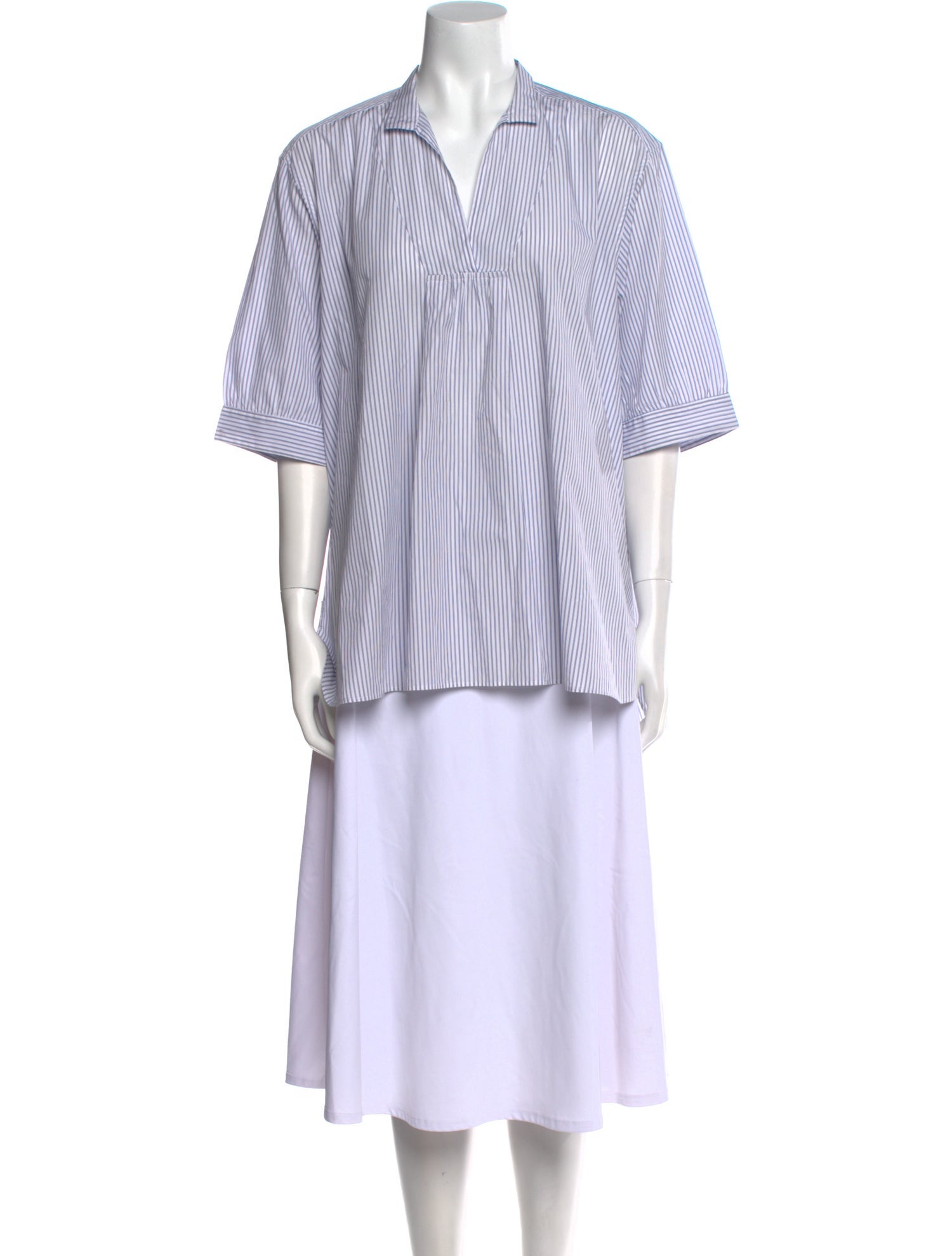 Bergfabel Striped Three-Quarter Sleeve Tunic