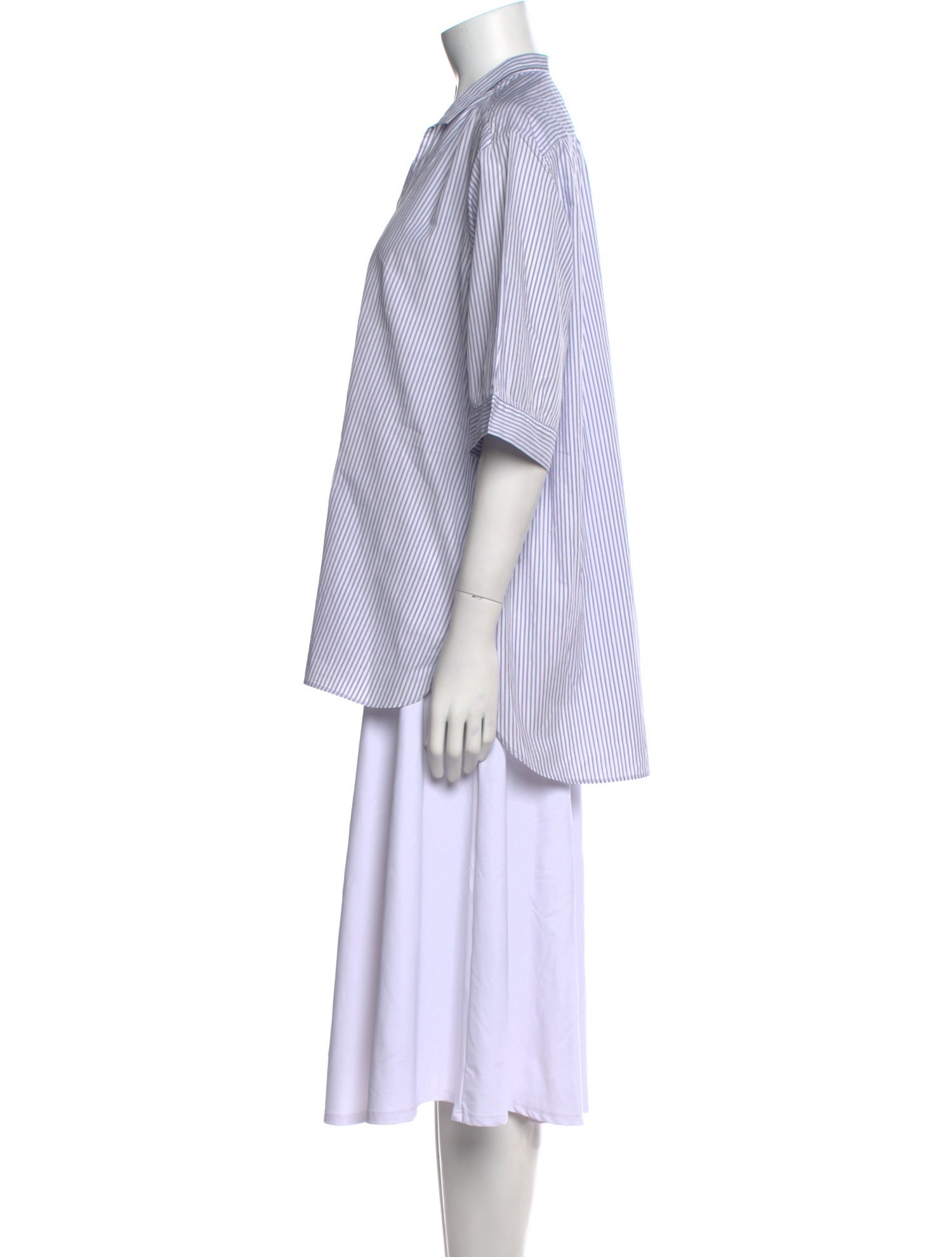 Bergfabel Striped Three-Quarter Sleeve Tunic