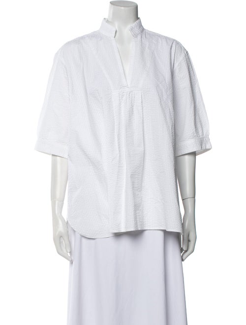 Bergfabel V-Neck Three-Quarter Sleeve Blouse