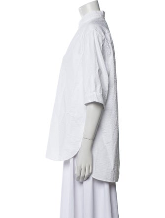 Bergfabel V-Neck Three-Quarter Sleeve Blouse