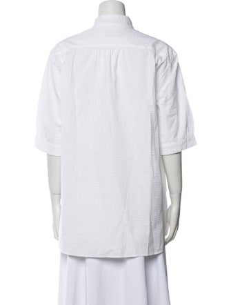 Bergfabel V-Neck Three-Quarter Sleeve Blouse