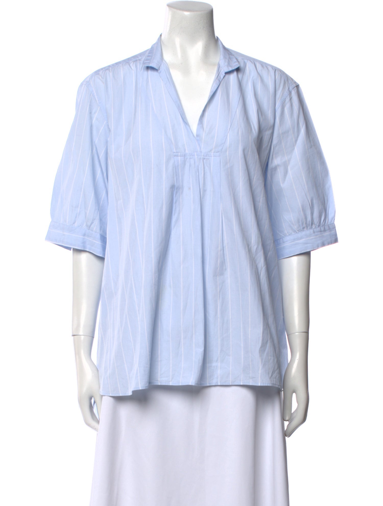 Bergfabel Striped V-Neck Polo