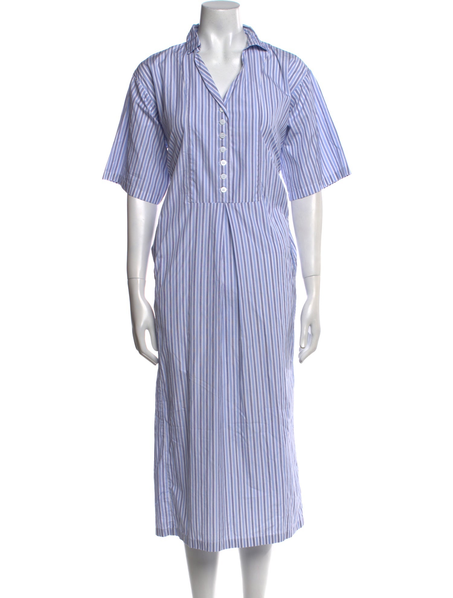 Bergfabel Striped Midi Length Dress