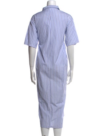 Bergfabel Striped Midi Length Dress