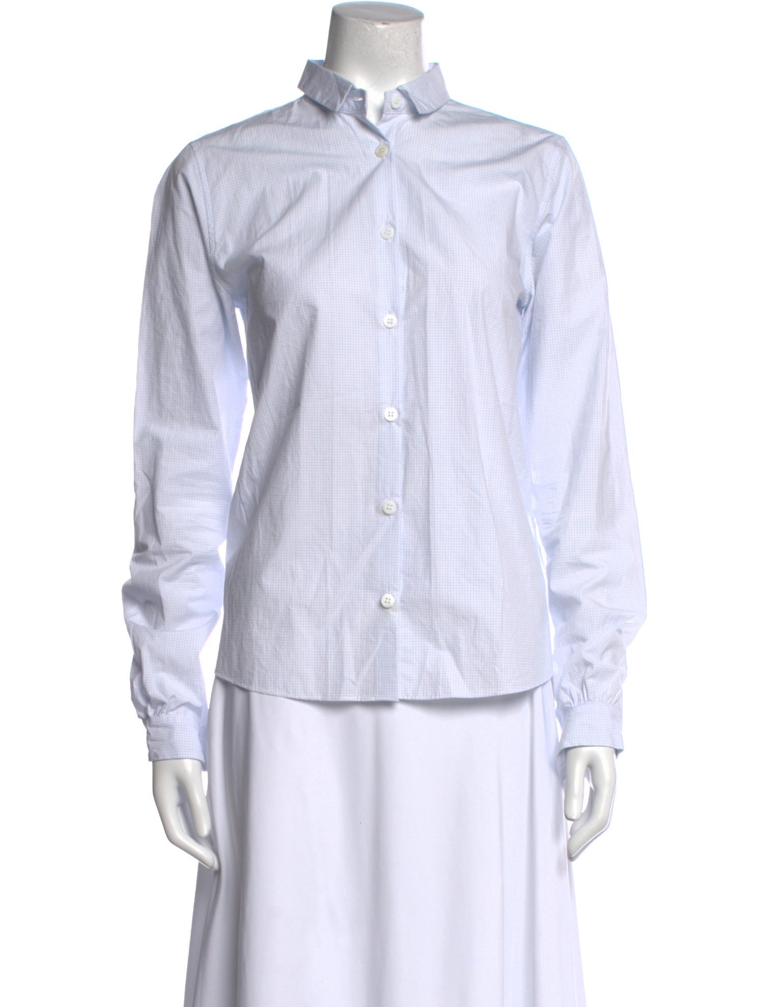 Bergfabel Striped Long Sleeve Button-Up Top