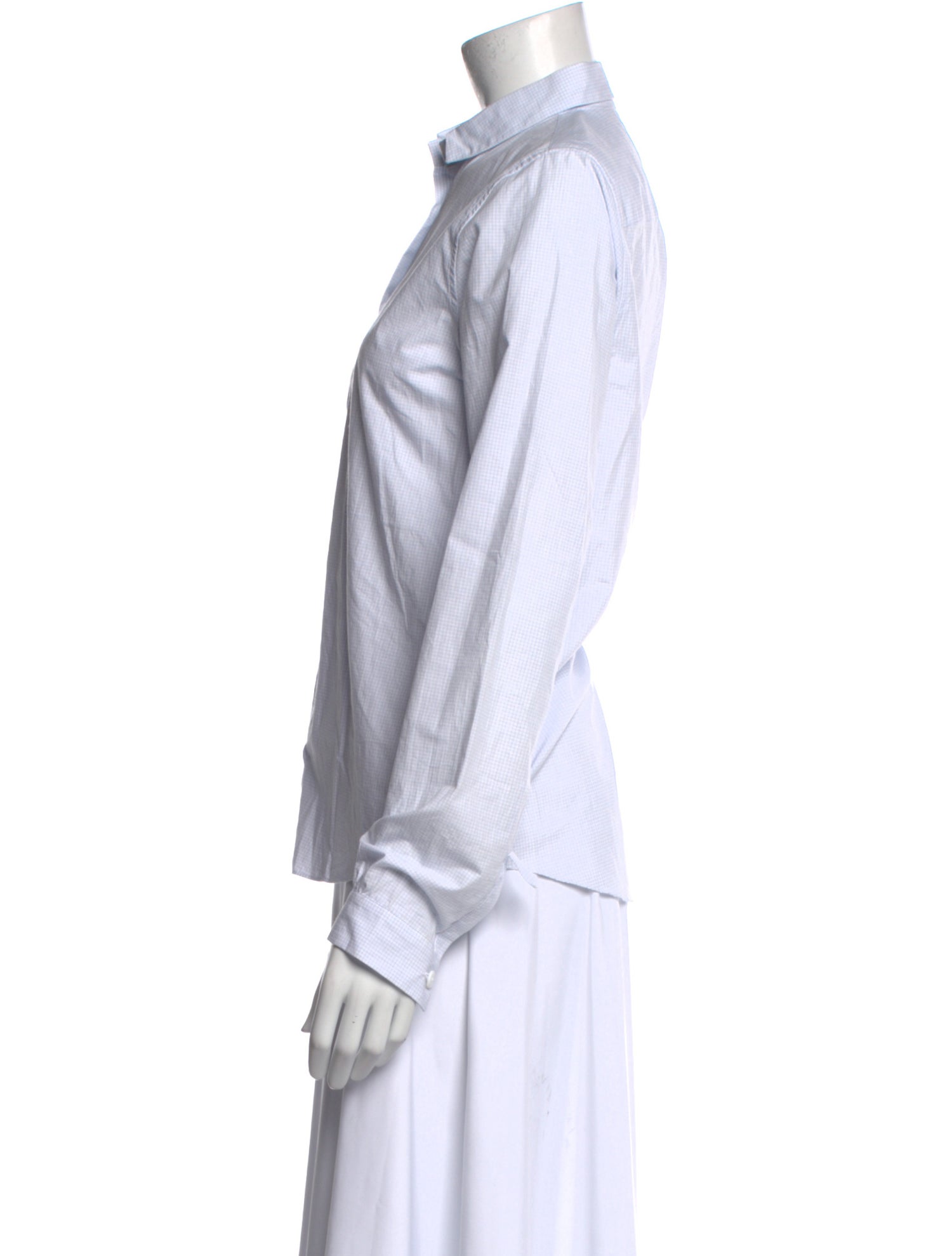 Bergfabel Striped Long Sleeve Button-Up Top