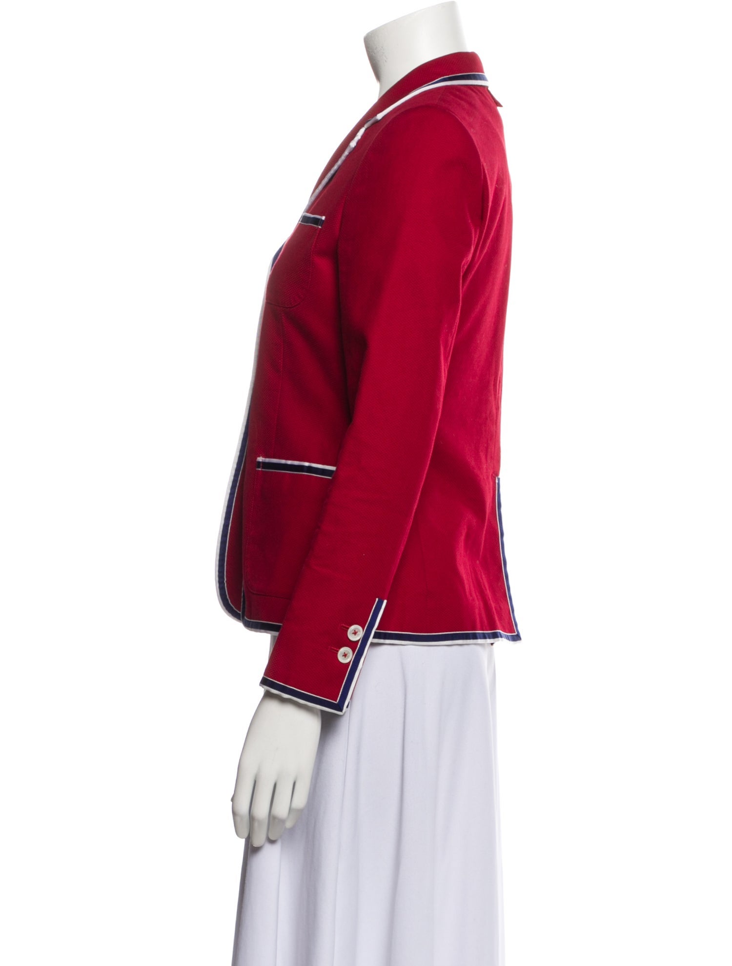 Black Fleece Nylon Blazer