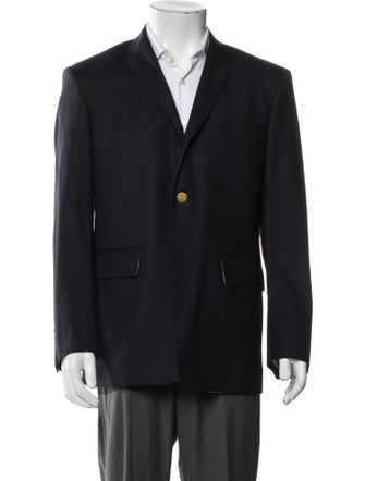 Black Fleece Wool Blazer
