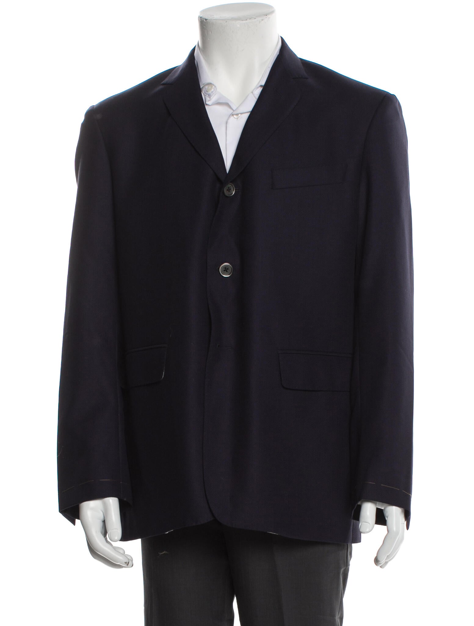 Black Fleece Wool Blazer