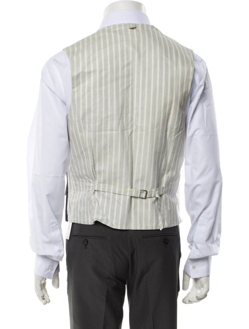 Black Fleece Printed Suit Vest