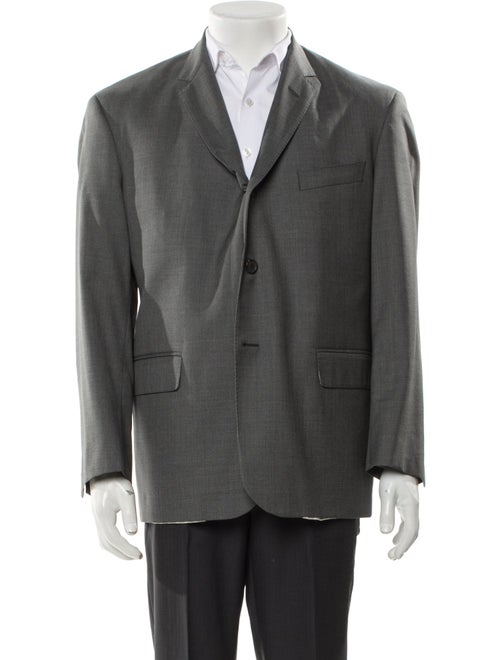 Black Fleece Wool Blazer