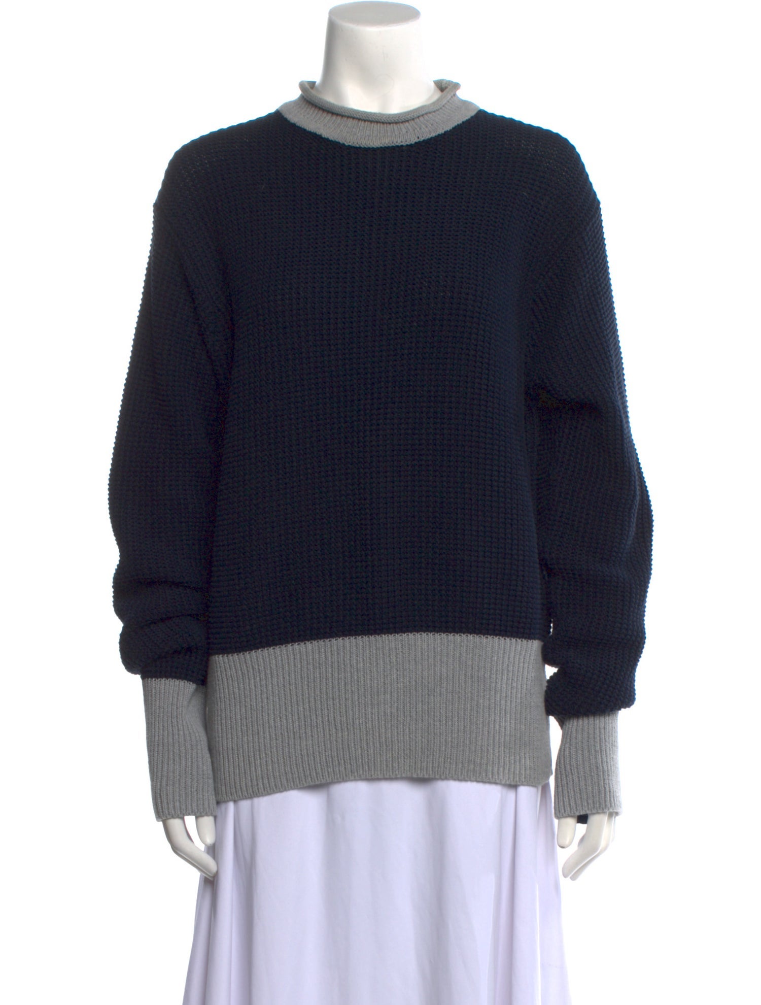 Black Fleece Turtleneck Sweater
