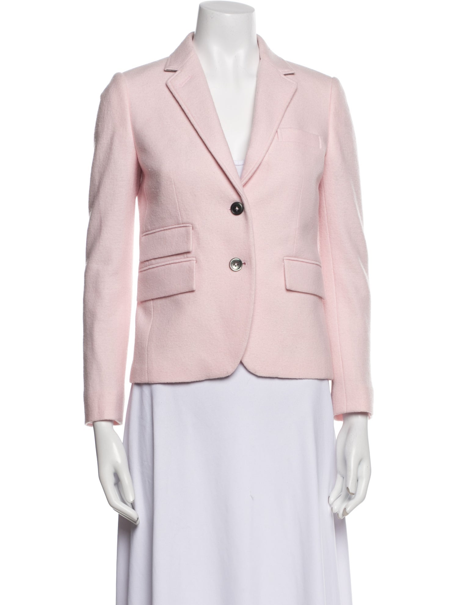 Black Fleece Wool Blazer