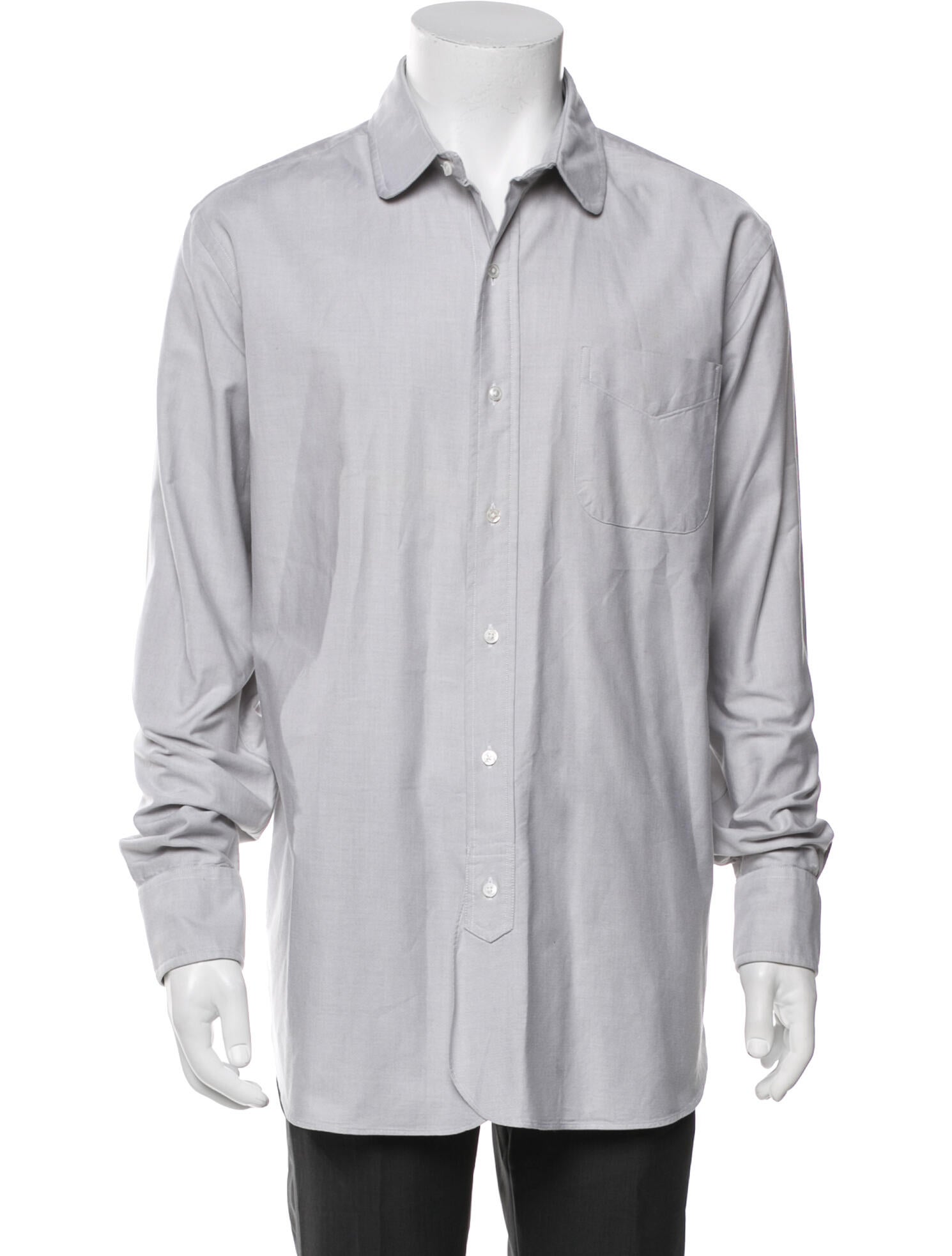 Black Fleece Long Sleeve Dress Shirt