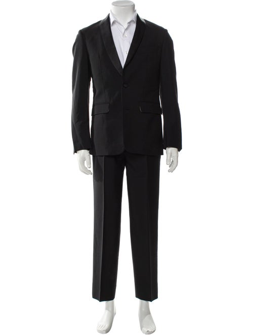 Black Fleece Wool Two-Piece Tuxedo