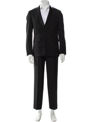 Black Fleece Suiting Wool Two-Piece Tuxedo XS