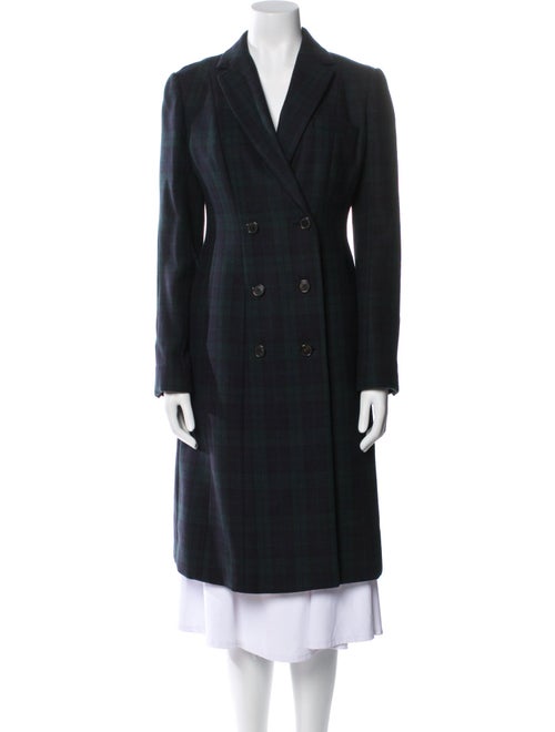 Black Fleece Wool Coat