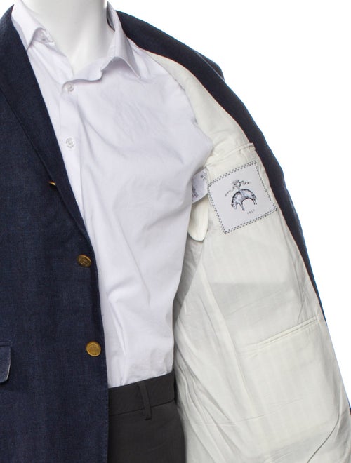 Black Fleece Silk Blazer