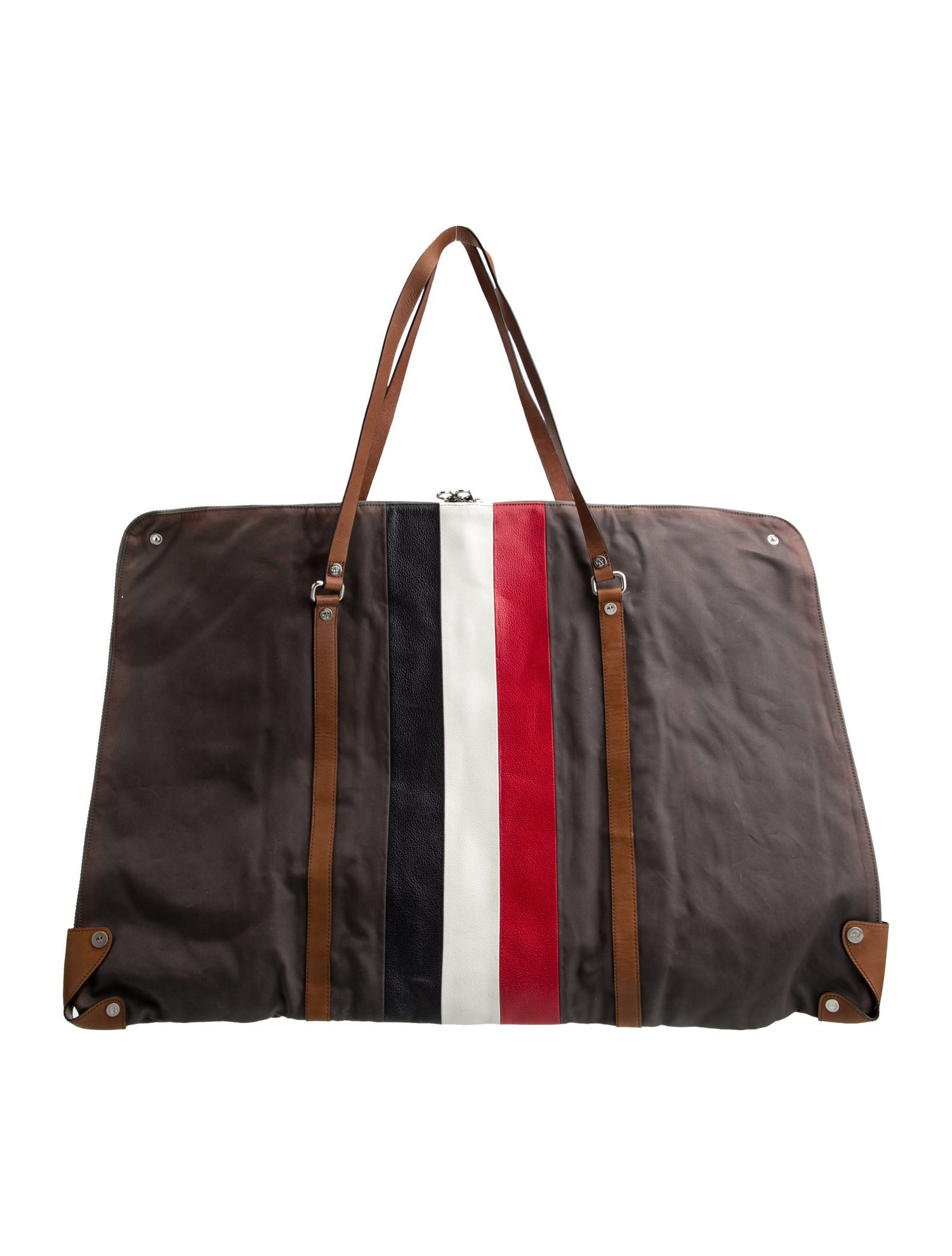 Black Fleece Canvas Tote