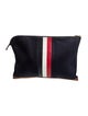 Black Fleece Nylon Clutch