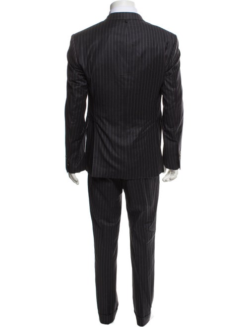 Black Fleece Striped Two-Piece Suit