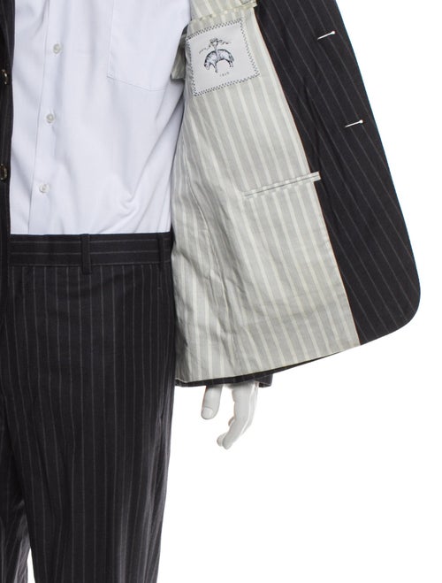 Black Fleece Striped Two-Piece Suit