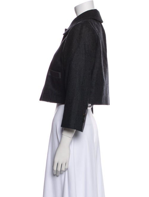 Black Fleece Wool Jacket