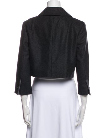 Black Fleece Wool Jacket