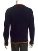 Black Fleece Cashmere V-Neck Pullover