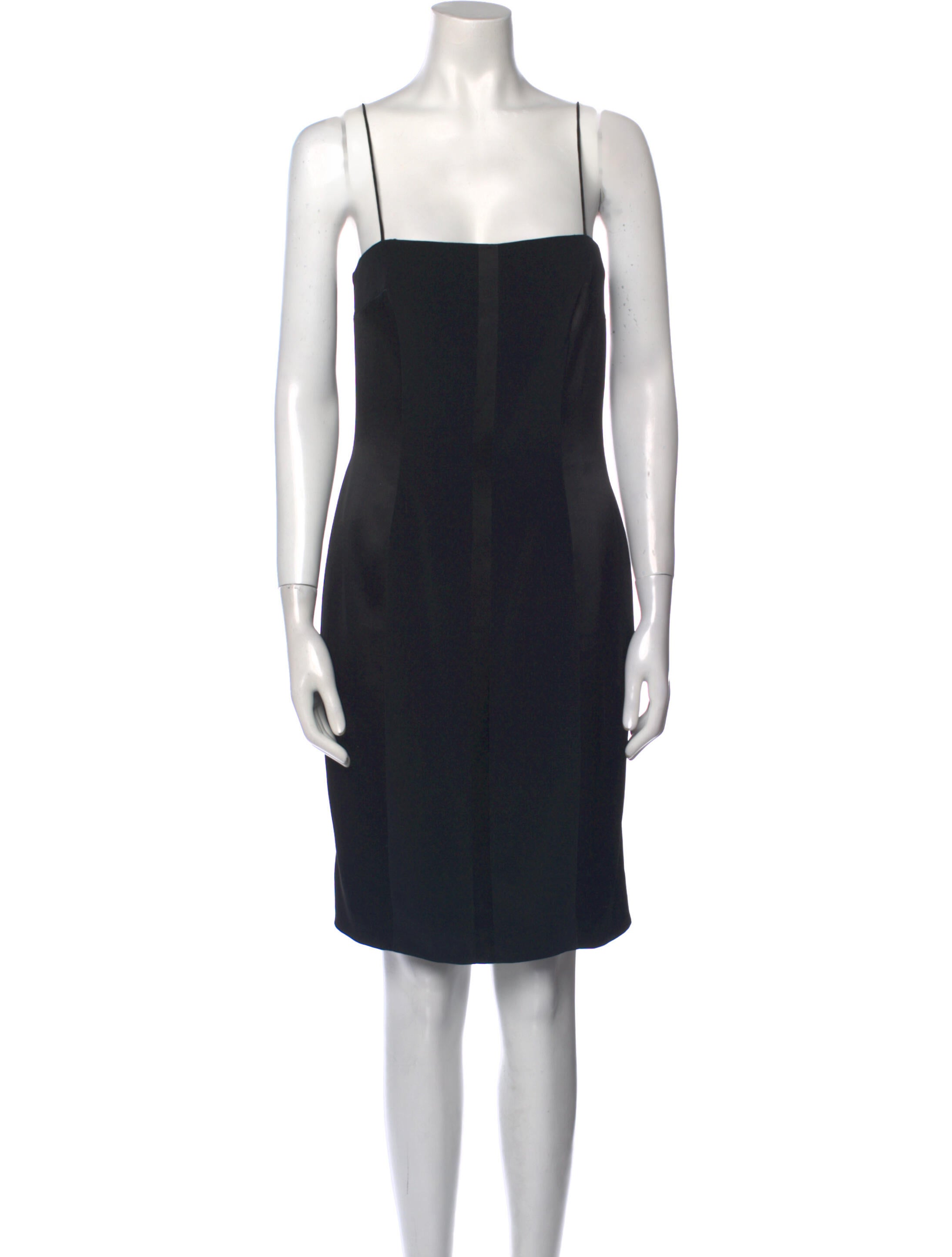 Black Tie Vintage Knee-Length Dress