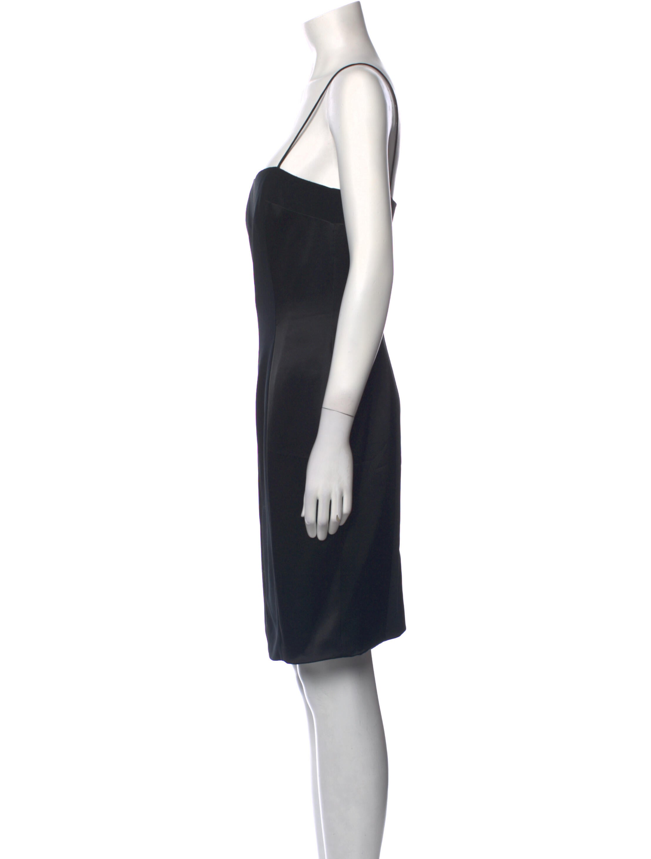Black Tie Vintage Knee-Length Dress