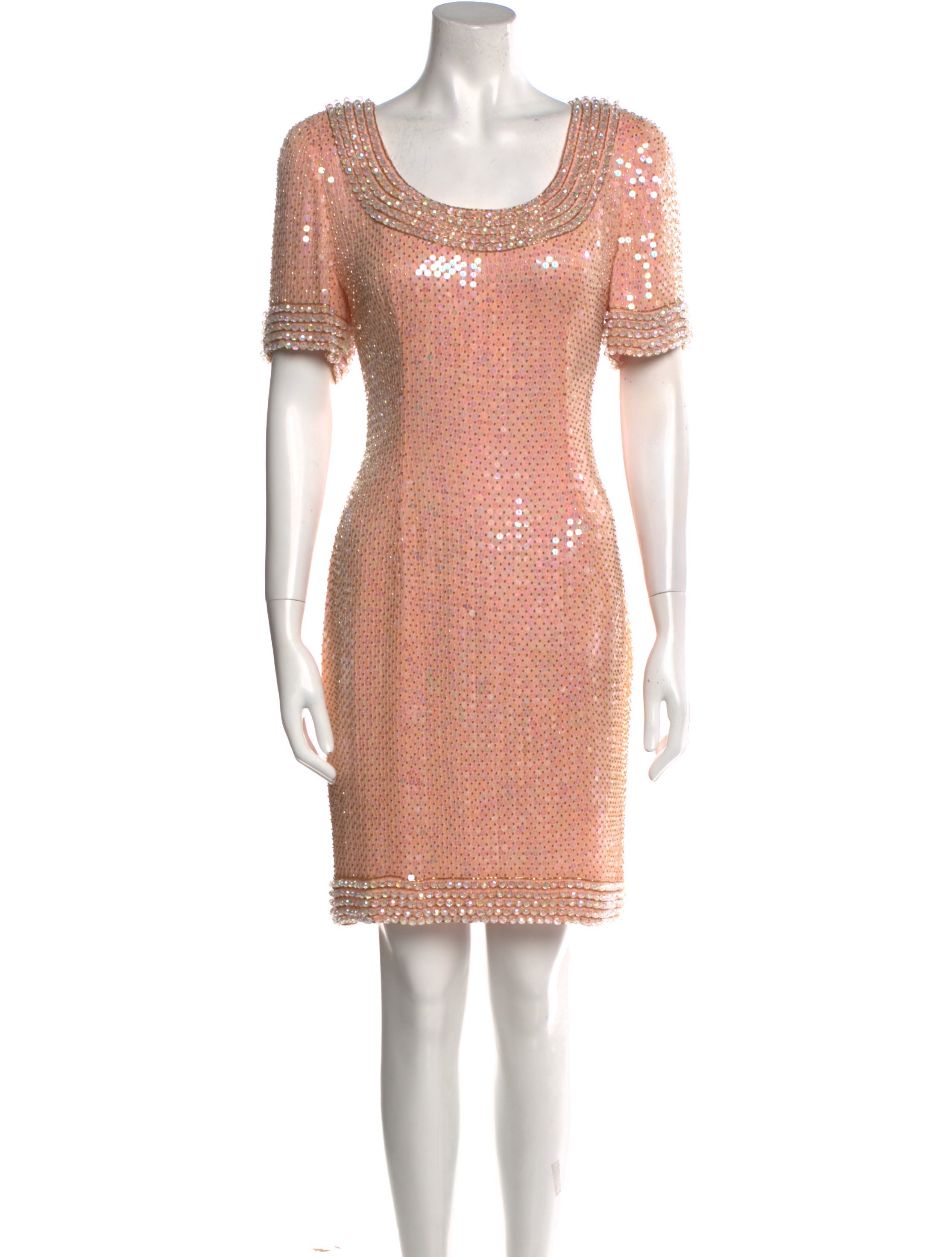 Black Tie Vintage Knee-Length Dress