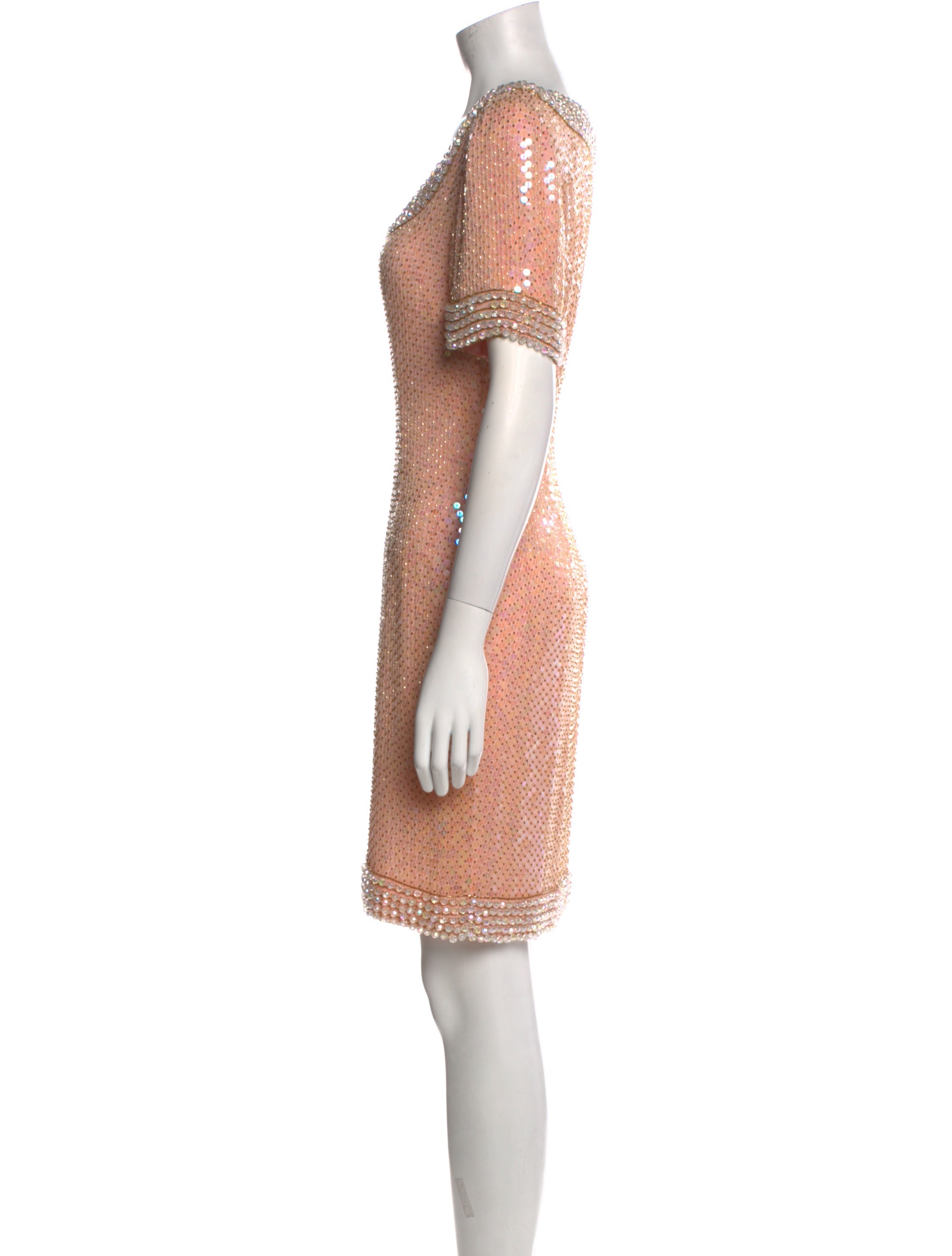 Black Tie Vintage Knee-Length Dress