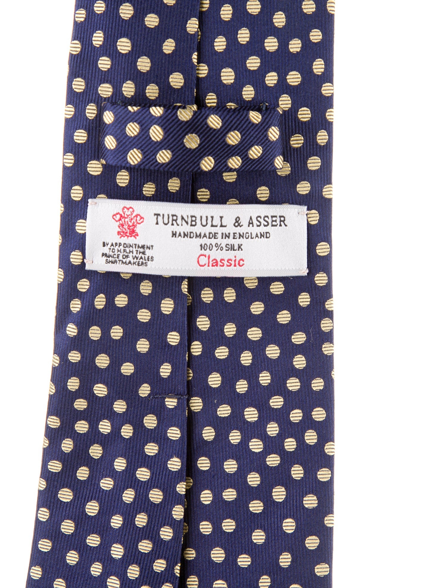 Turnbull & Asser Silk Pattern Tie