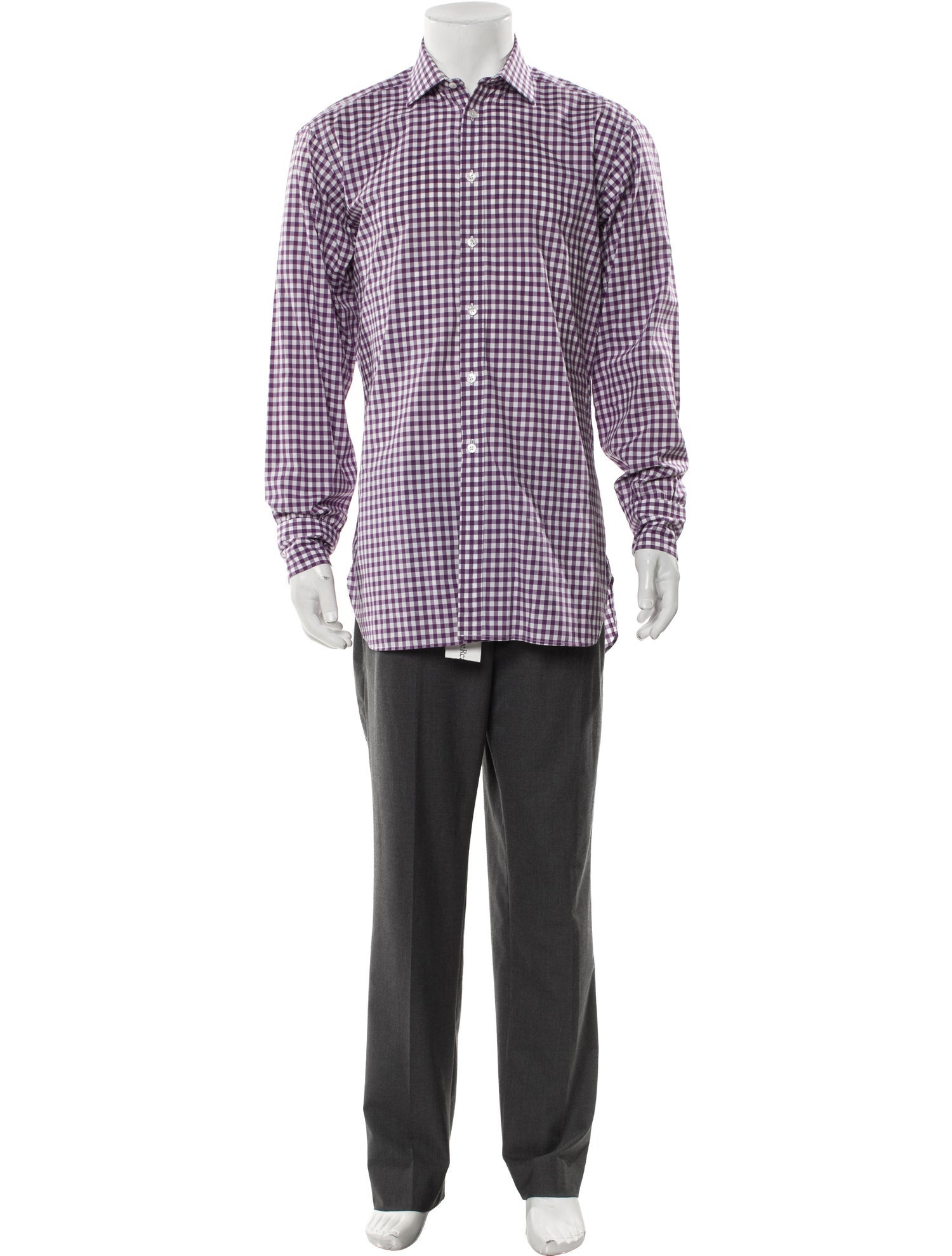 Turnbull & Asser Striped Long Sleeve Shirt