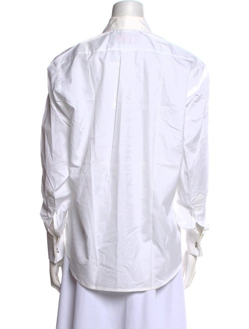 Turnbull & Asser Long Sleeve Button-Up Top