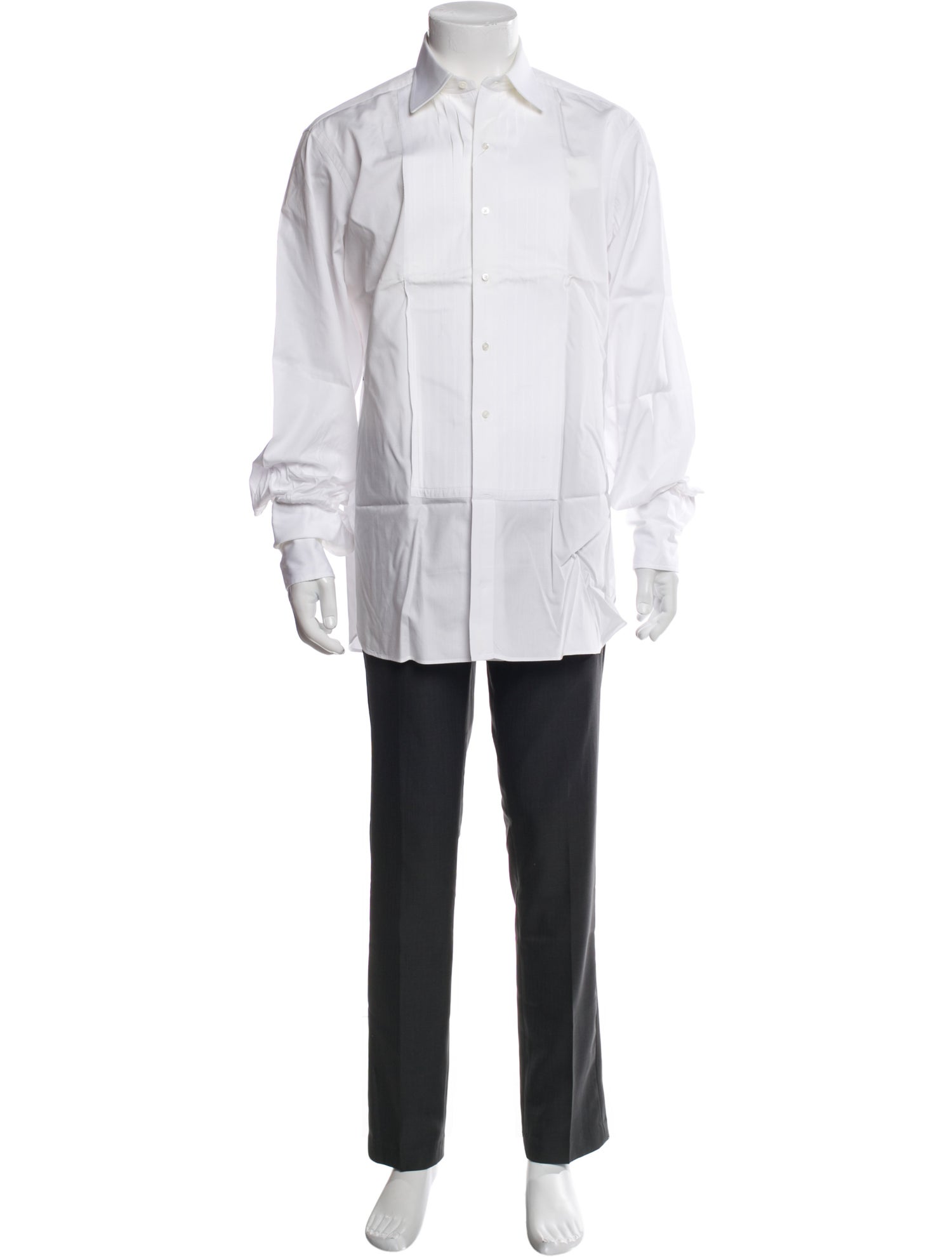 Turnbull & Asser Long Sleeve Tuxedo Shirt