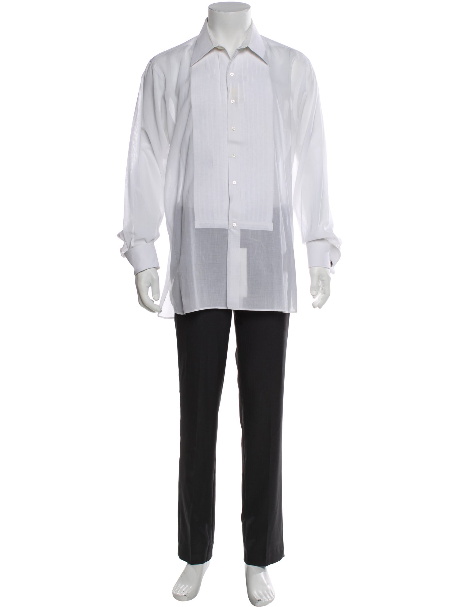 Turnbull & Asser Long Sleeve Tuxedo Shirt