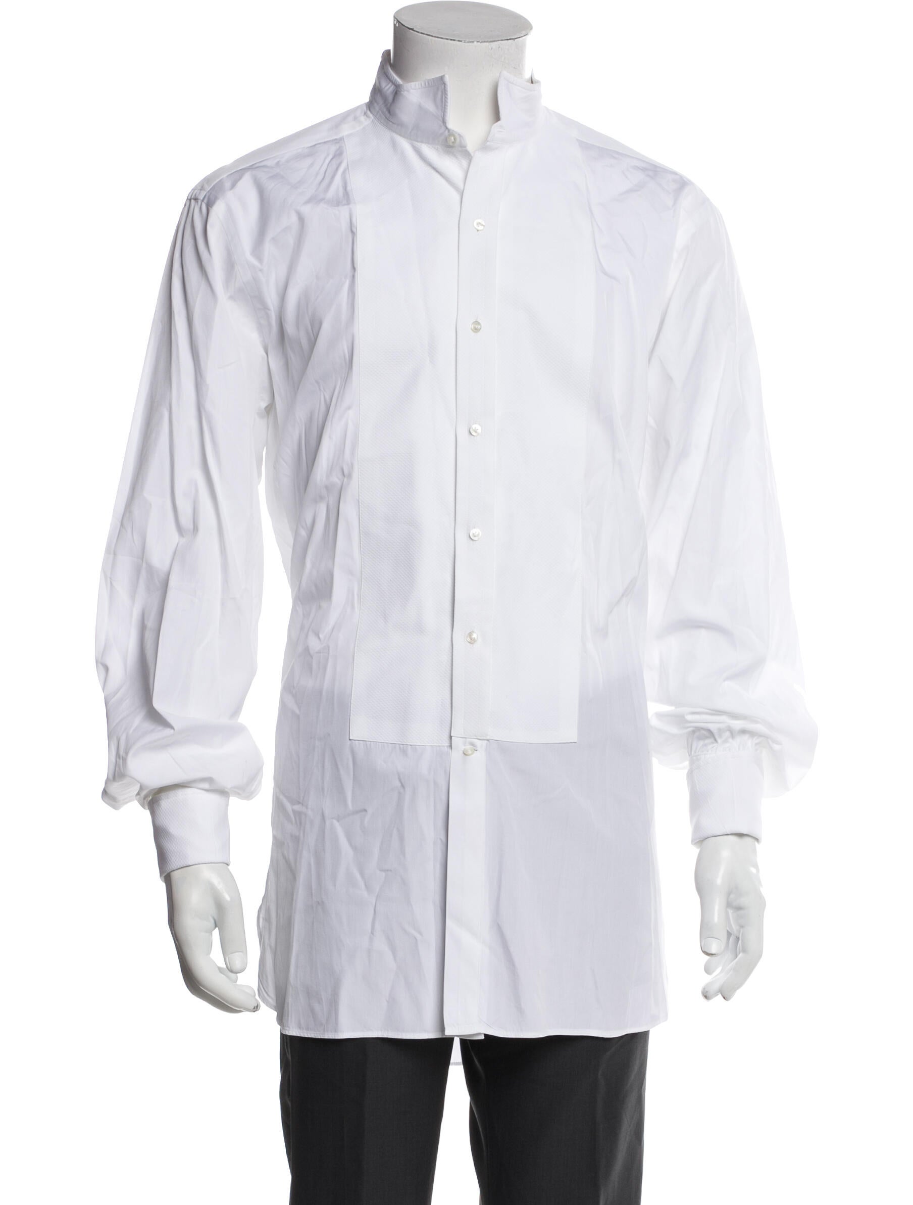 Turnbull & Asser Long Sleeve Tuxedo Shirt