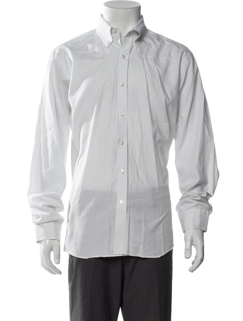 Turnbull & Asser Striped Long Sleeve Shirt