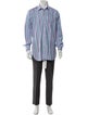 Turnbull & Asser Striped Long Sleeve Dress Shirt