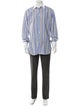 Turnbull & Asser Striped Long Sleeve Dress Shirt