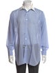 Turnbull & Asser Striped Long Sleeve Dress Shirt