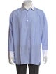 Turnbull & Asser Striped Long Sleeve Dress Shirt