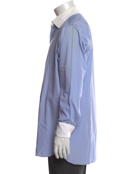 Turnbull & Asser Striped Long Sleeve Dress Shirt
