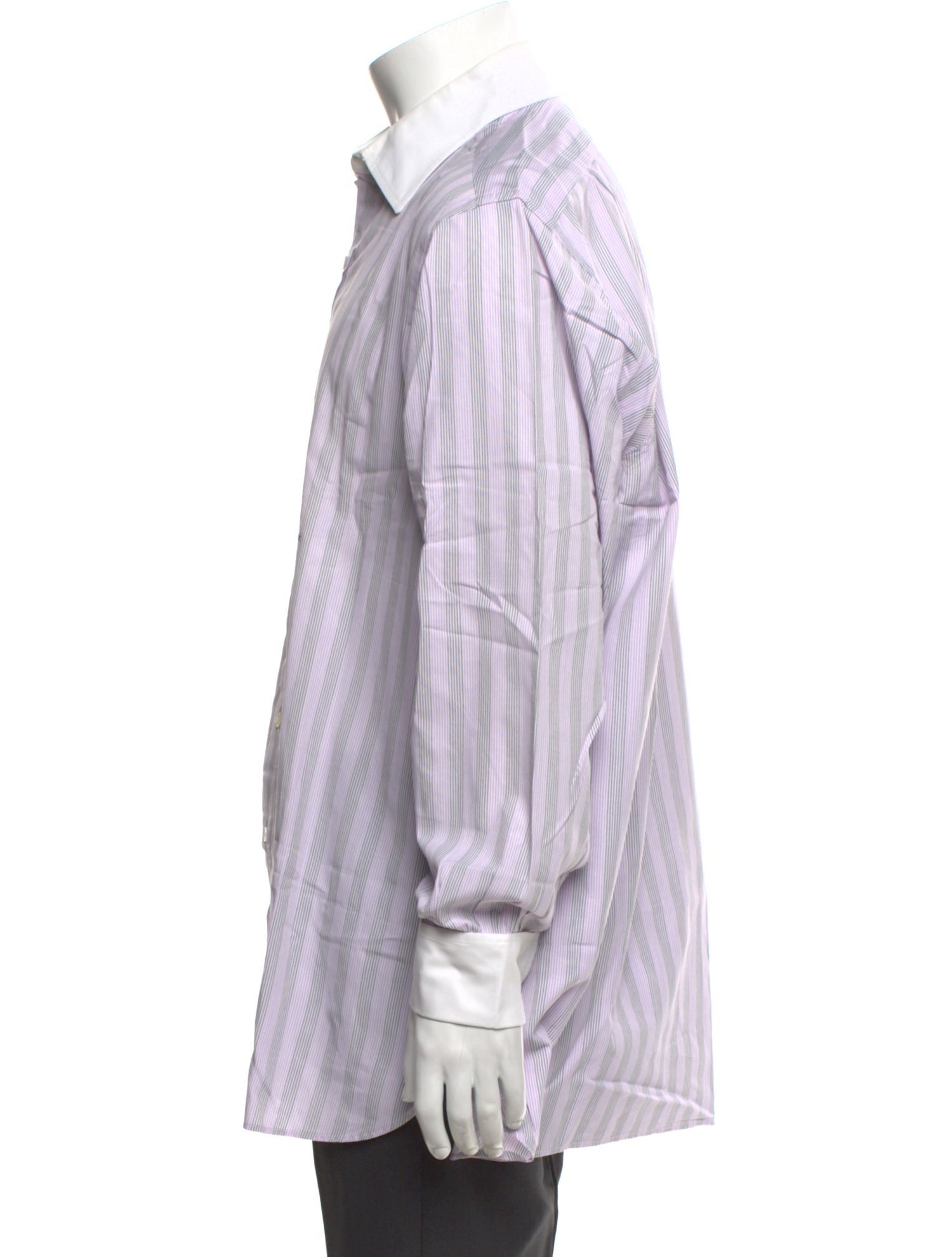 Turnbull & Asser Striped Long Sleeve Shirt