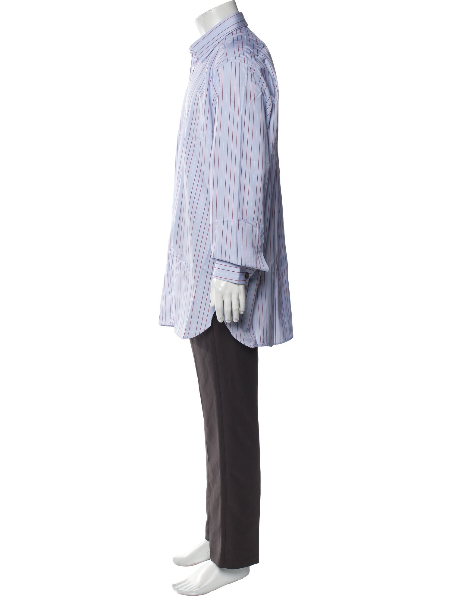 Turnbull & Asser Striped Long Sleeve Dress Shirt w/ Tags